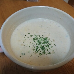 きんぴらごぼうリメイク♪小松菜とゴボウのスープ